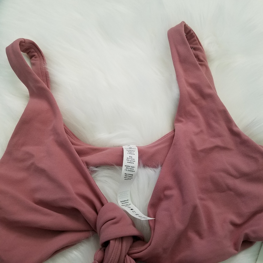 Lululemon still Your mind bra quicksand pink 10 - Picture 5 of 7